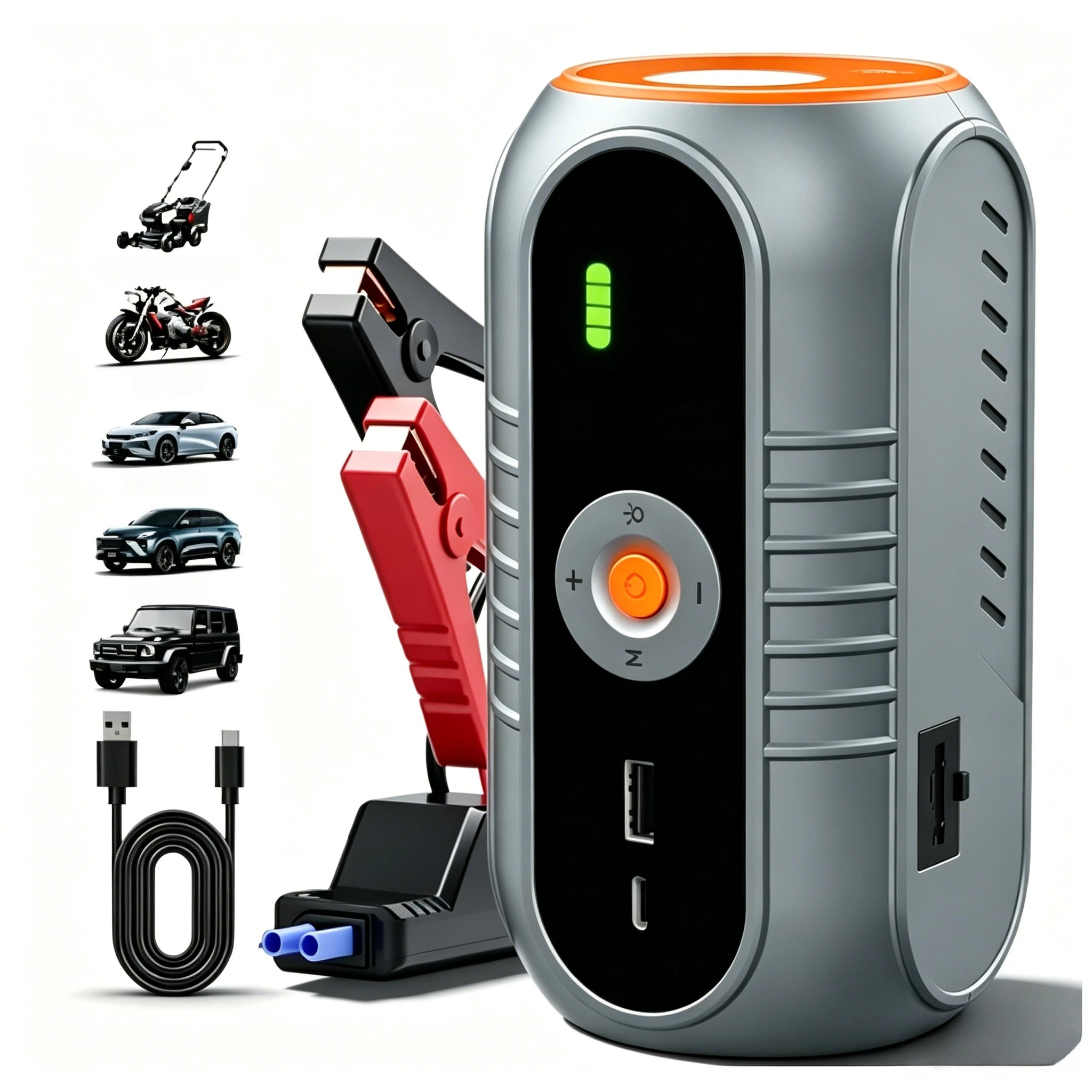 Power Banks - Car Jump Starter with Air Compressor