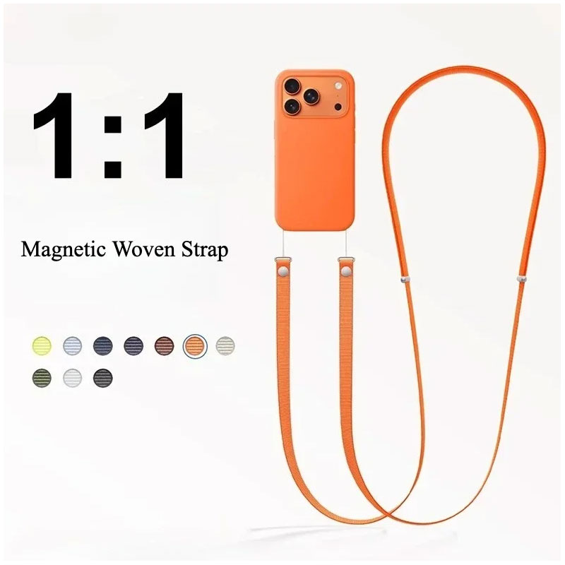 For Original 1:1 Magnetic Cros - огляд і ціна Crossbody Lanyard Neck Strap Case