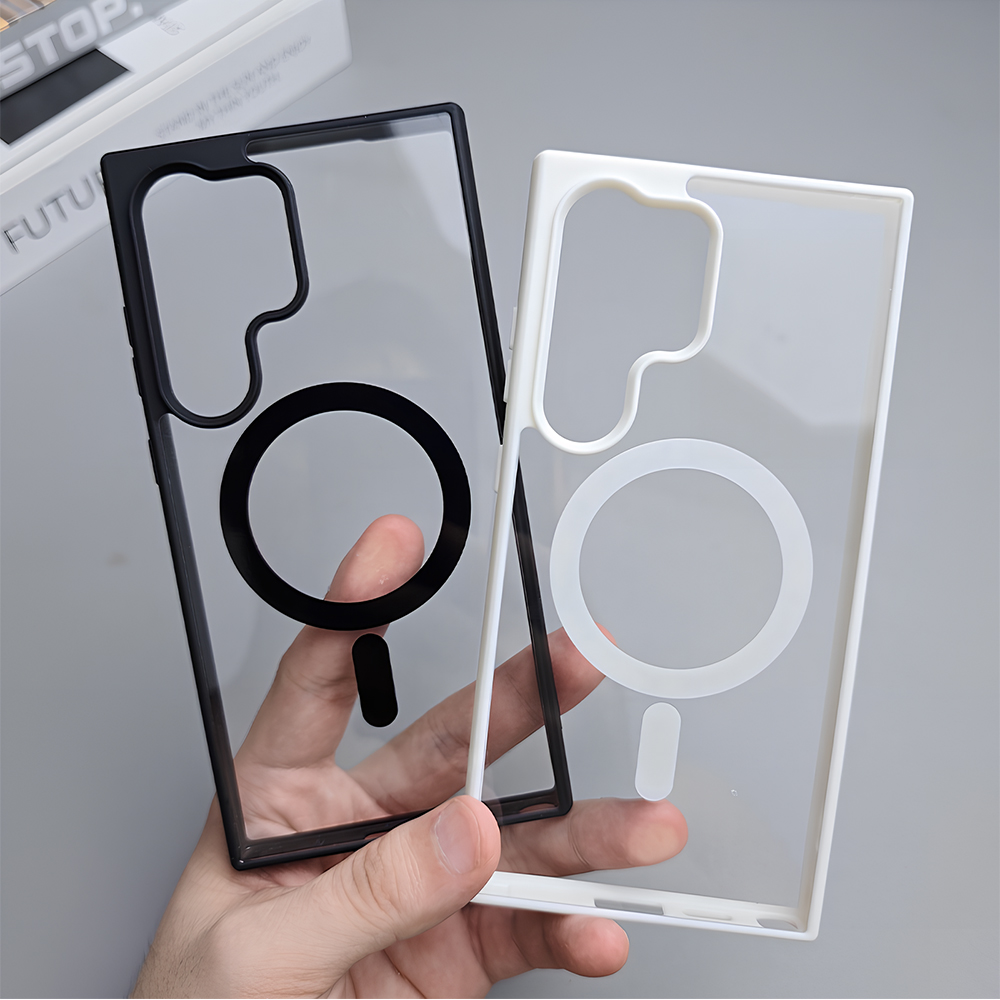 Luxury Acrylic Clear Phone Cas - огляд і ціна Clear Shockproof Bumper Case