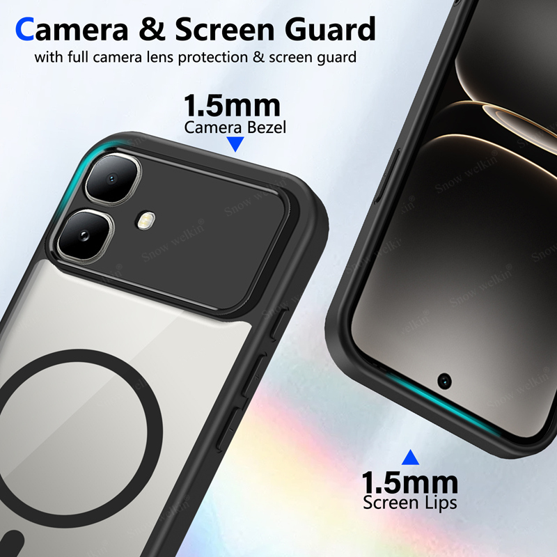 Magnetic Transparent Silicone  - огляд і ціна Clear Shockproof Bumper Case