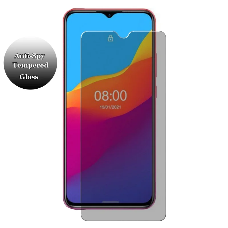 2pcs for Pou Anti-spy Tempered - огляд і ціна Anti Spy Privacy Glass Case