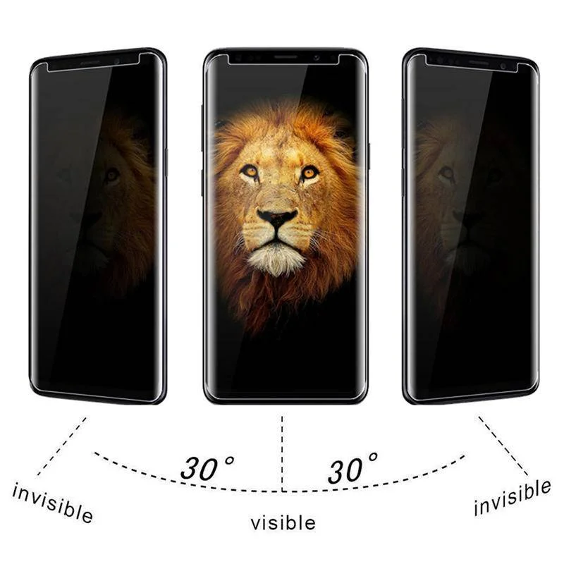 2pcs for Pou Anti-spy Tempered - огляд і ціна Anti Spy Privacy Glass Case