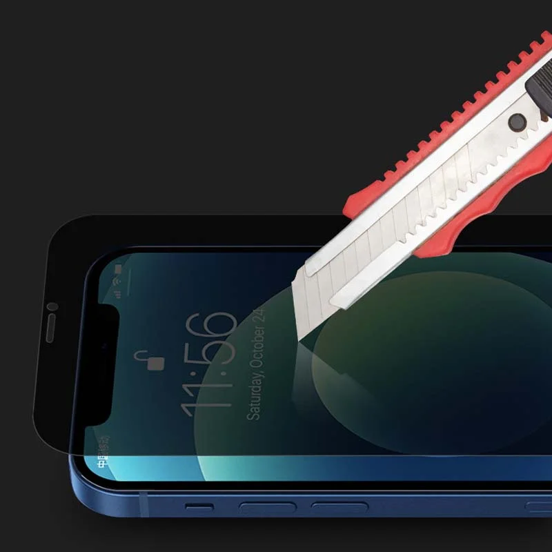 1pcs for Qt Anti-spy Tempered  - огляд і ціна Anti Spy Privacy Glass Case