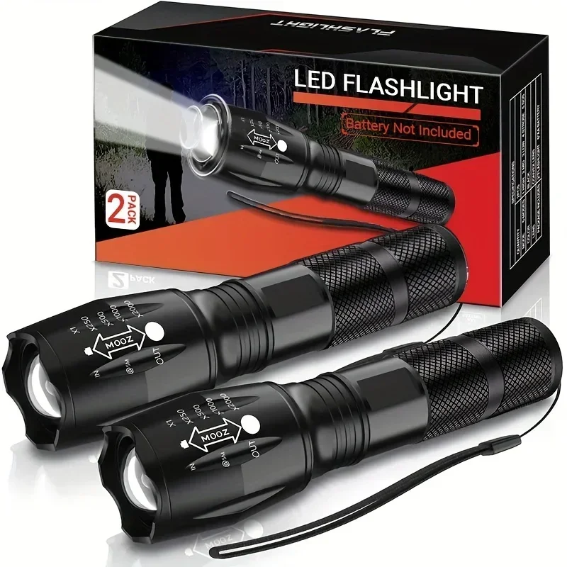 High Power T6 LED Flashlights  - огляд і ціна Power Banks