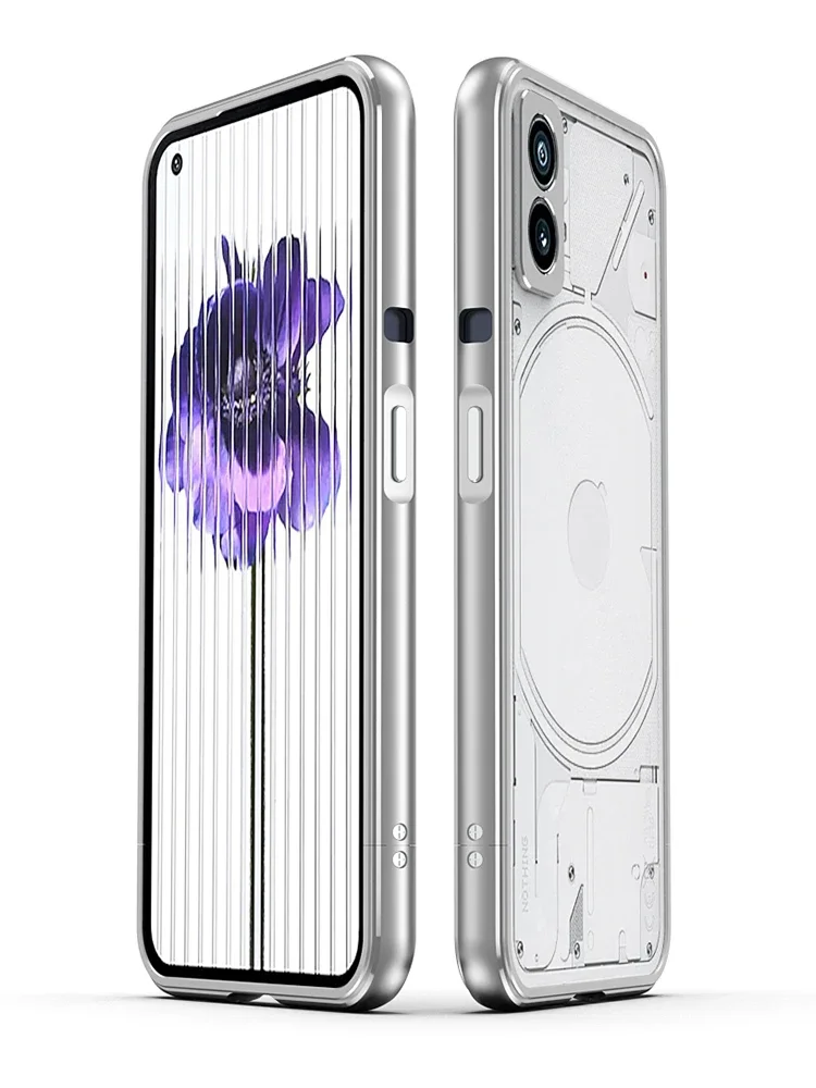 For Nothing Phone 2 Case 1 One - огляд і ціна Metal Bumper Aluminum Frame Case
