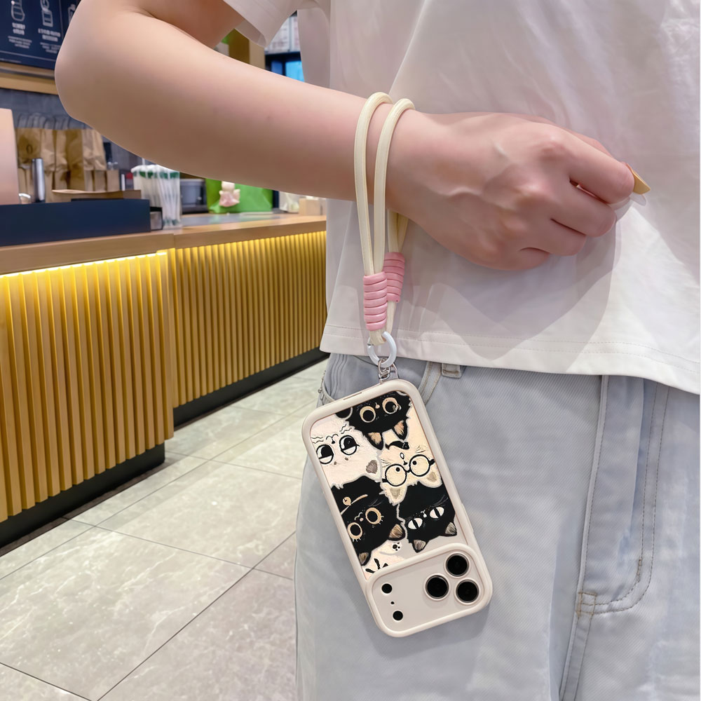 Shockproof Lanyard Cute Cartoo - огляд і ціна Cute Cartoon Wrist Strap Silicone Case