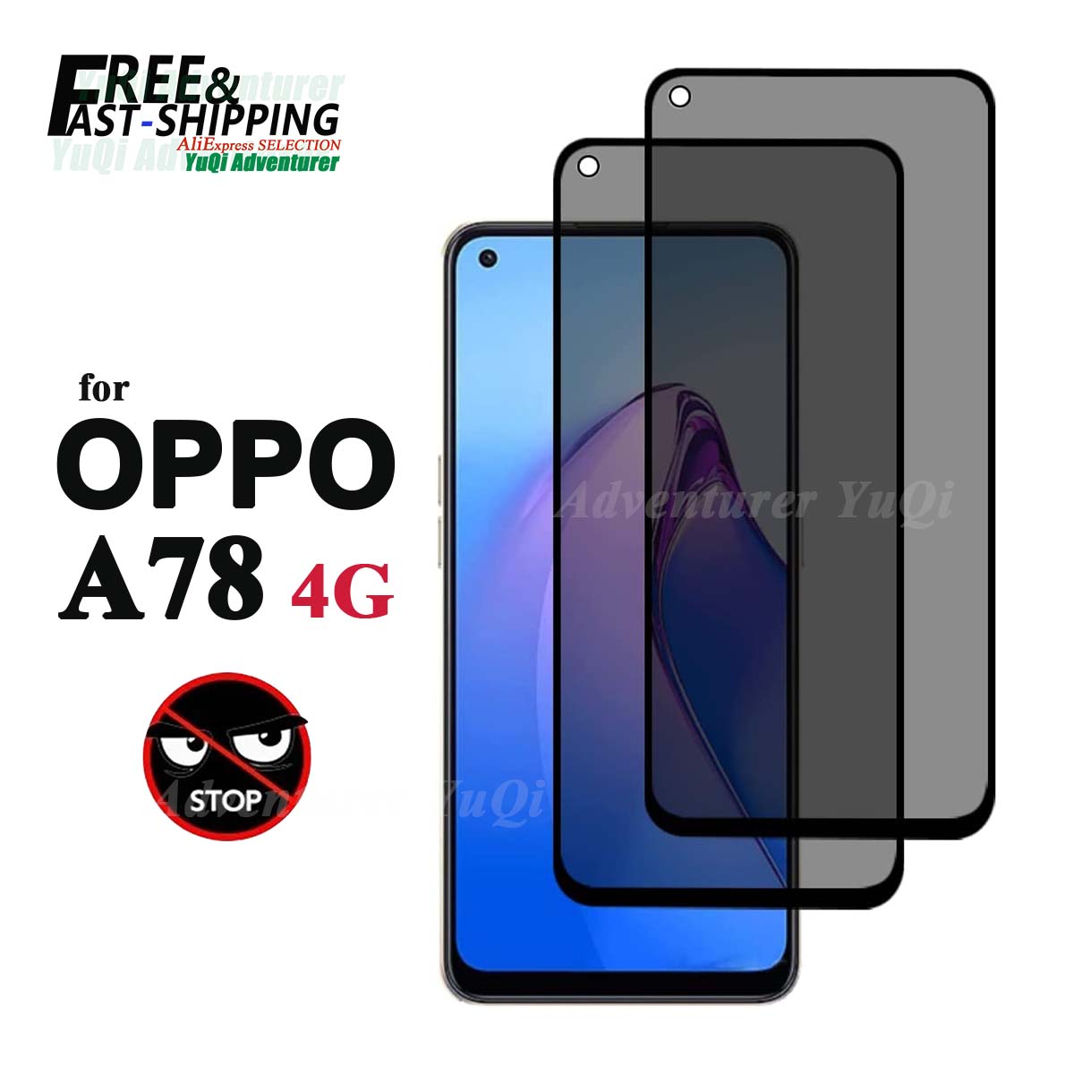 Anti Spy Screen Protector For  - огляд і ціна Anti Spy Privacy Glass Case