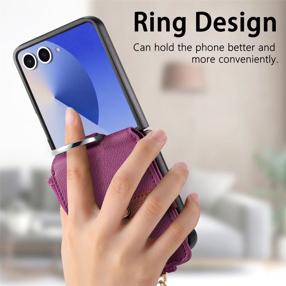 Luxury Card Holder Phone Case  - огляд і ціна Leather Wallet Card Holder Phone Cover