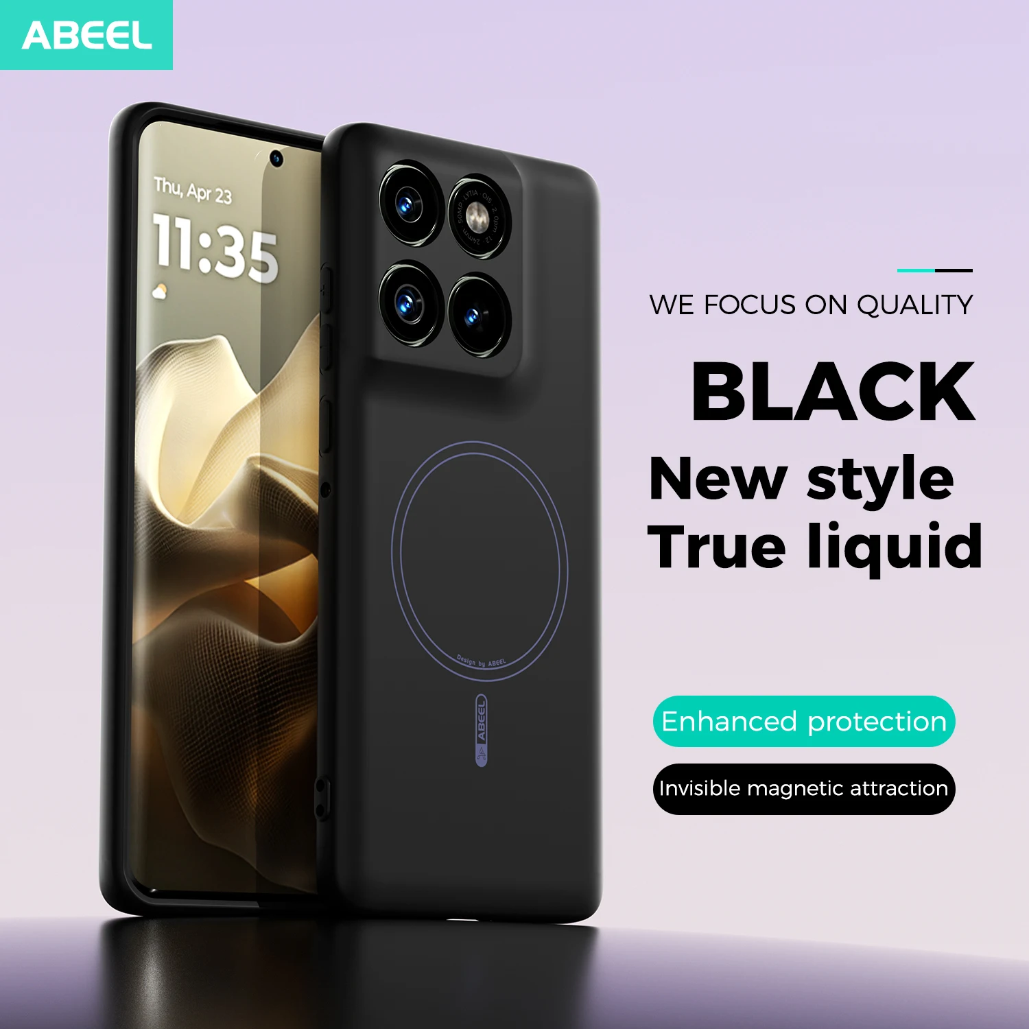 Offical Phone Case For Motorol - огляд і ціна Liquid Silicone Magnetic Phone Case